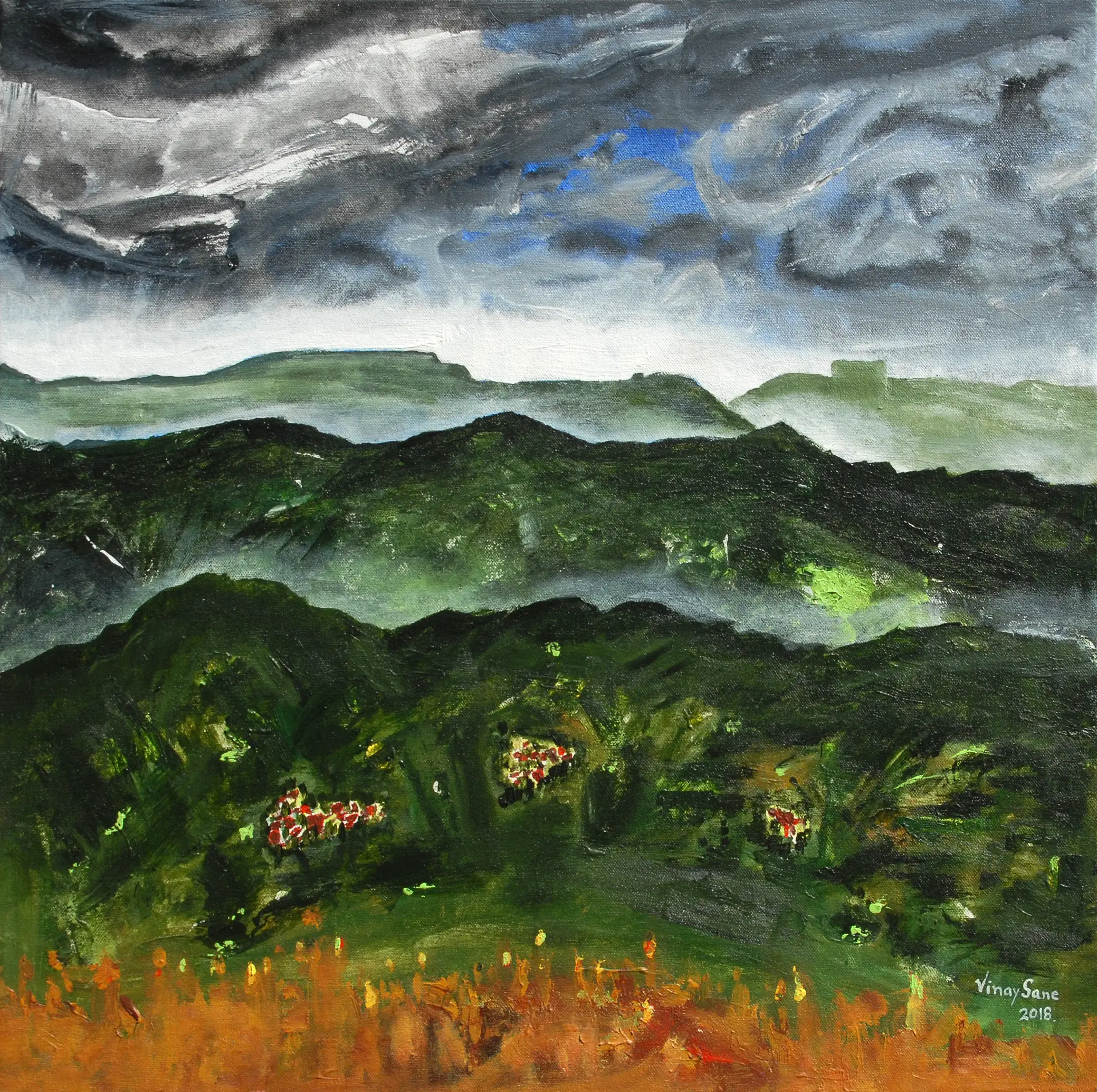 Cascading valleys