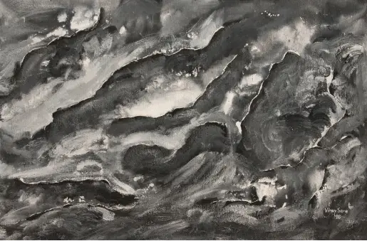 Misty valleys